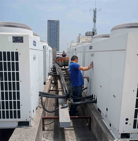 贵池中央空调制热和不制冷系统维修方法